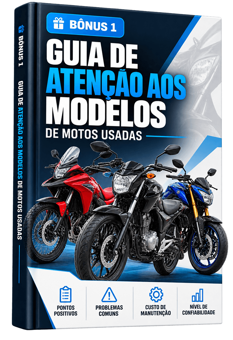 Capa do Bônus 1: Guia de Atenção aos Modelos de Motos Usadas